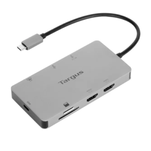 Targus docking station USB-C Universal Dual 4K HDMI w 100 W PD Pass-Thru