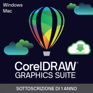 CorelDRAW Graphics Suite 365-day subscription (5-50) Win/Mac